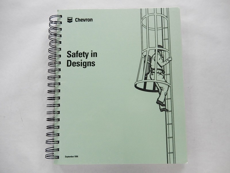 Chevron, Safety in Designs, 1996, Workplace Safety Manual, Ringbound