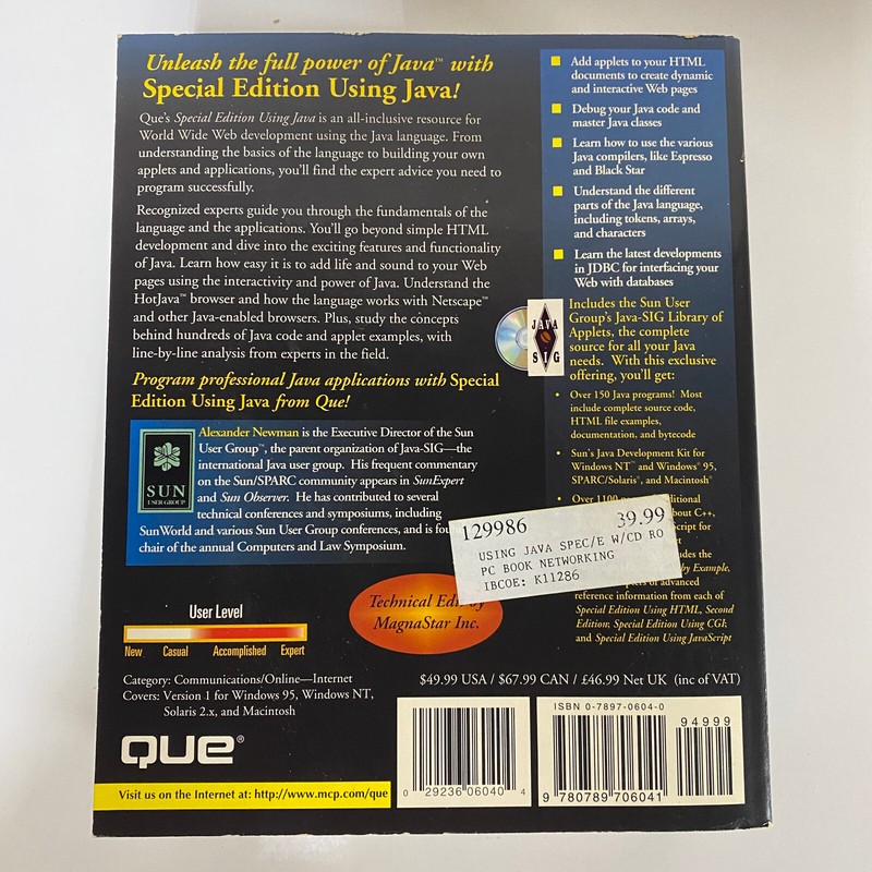 Special Edition Using Java : Special Edition Edward Tou with CD-ROM gallery