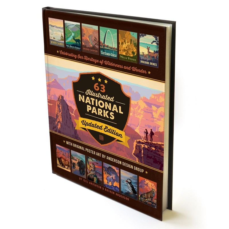 63 National Parks: Updated Edition HARD COVER Coffee Table Book [Hardcover] …