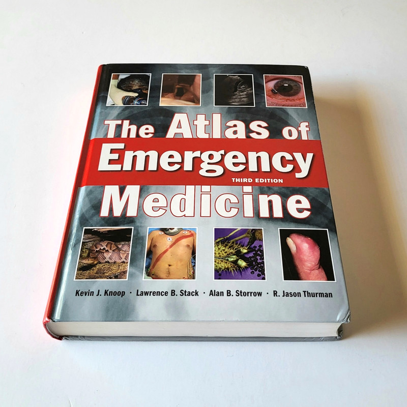 The Atlas of Emergency Medicine, Third Edition 2010 Hardcover VG Condition gallery