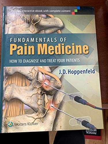 Fundamentals of Pain Medicine: How – Hardcover, by Hoppenfeld MD Dr. – Very Good