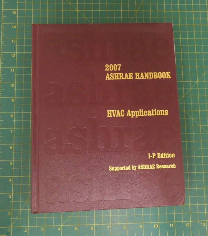 2007 ASHRAE Handbook — HVAC Applications (I-P)