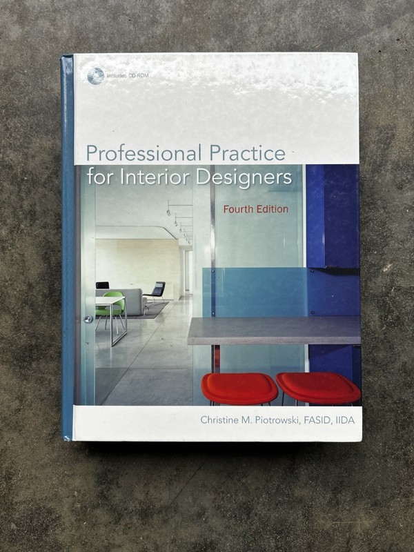 Professional Practice for Interior Designers by Christine M. Piotrowski…