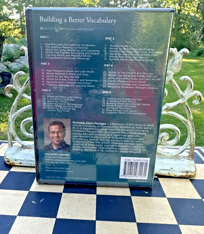 The Great Courses -Building a Better Vocabulary (2014, DVD) + Course Guidebook gallery