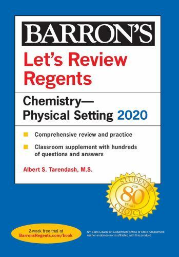 Let’s Review Regents: Chemistry–Physical Setting – 9781506253947, paperback, MS