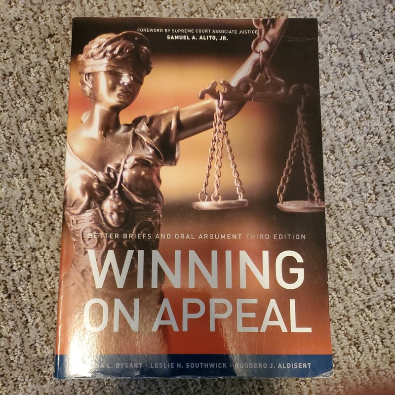 Nita Ser.: Winning on Appeal : Better Briefs and Oral Argument by Ruggero J….