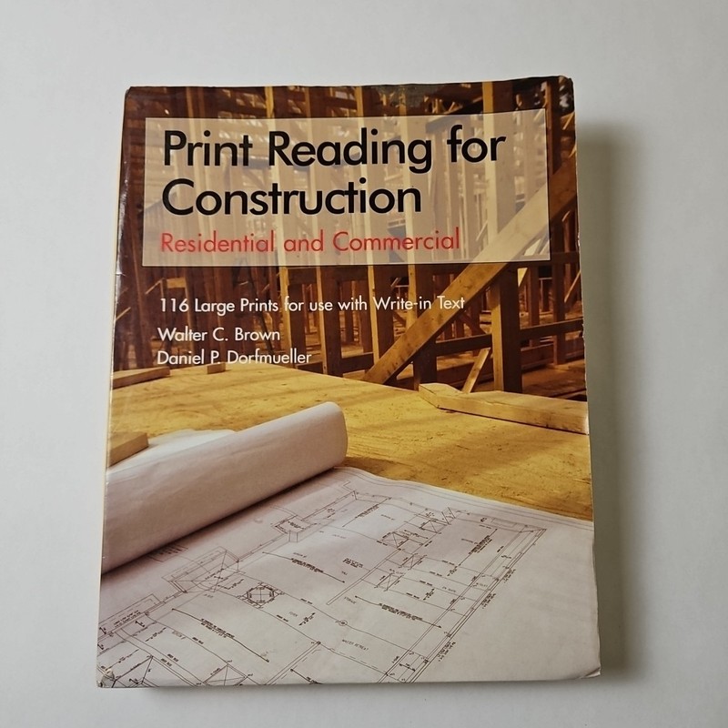 MISSING PAGES Print Reading for Construction Residential and Commercial Brown