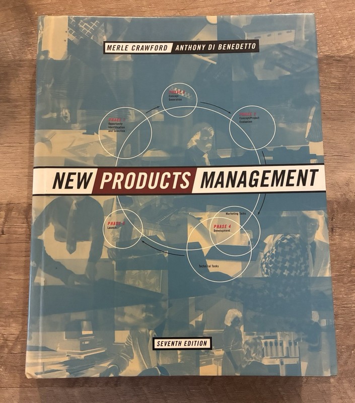 New Products Management 7th Edition by Benedetto and Crawford Book