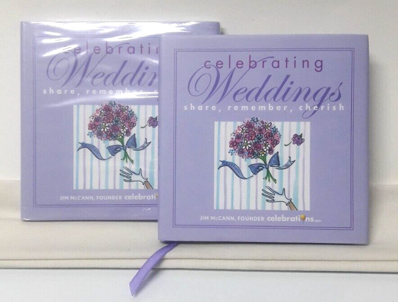 CELEBRATING WEDDINGS: Share, Remember, Cherish, SMALL HB w/Jacket NEW – 2 Copies