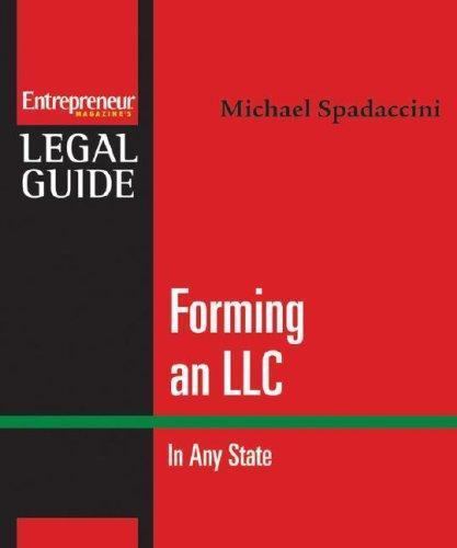 Forming an LLC: In Any State (Book and CD-ROM) by Spadaccini, Michael