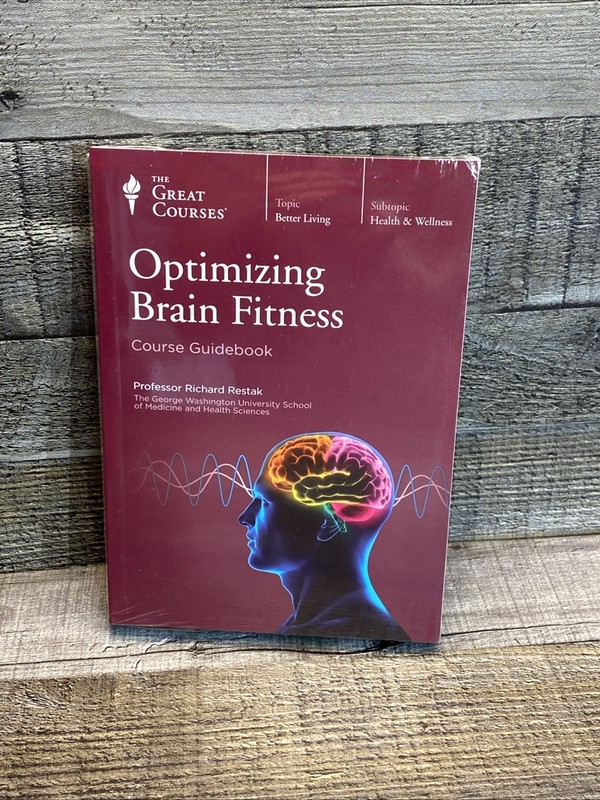 Great Courses: Optimizing Brain Fitness by Restak Richard DVD & Course Guidebook