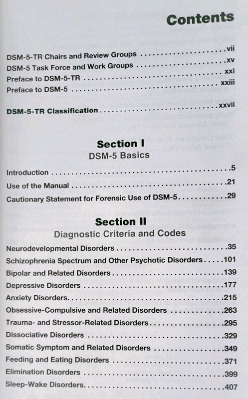 DSM-5-TR Diagnostic and Statistical Manual of Mental Disorders by American gallery