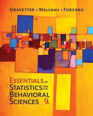 Essentials of Statistics for The Behavioral Sciences (MindTap Course List) by G