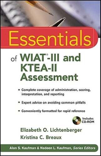 Essentials of WIAT-III and KTEA-II Assessment by Lichtenberger: Used