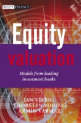 Equity Valuation – Jan Viebig / Poddig / Varmaz – Very Good – Investment Banks