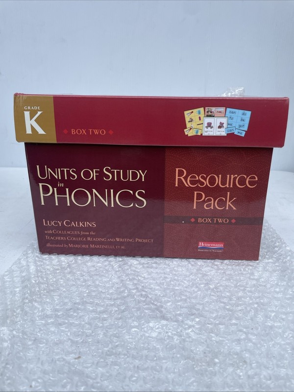 Units Of Study In Phonics, Reading, and Writing Grades K-5 Lucy Calkins BOX 2