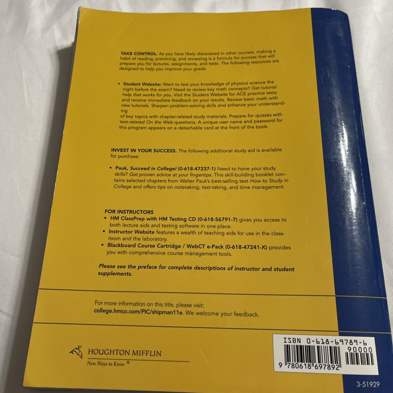 Intro to Physical Science 11th Ed Shipman Wilson Todd Homeschool Curriculum gallery