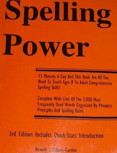Spelling Power by Beverly Adams-Gordon