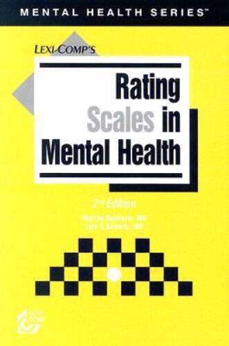 Rating Scales in Mental Health – Paperback By Sajatovic, Martha – VERY GOOD