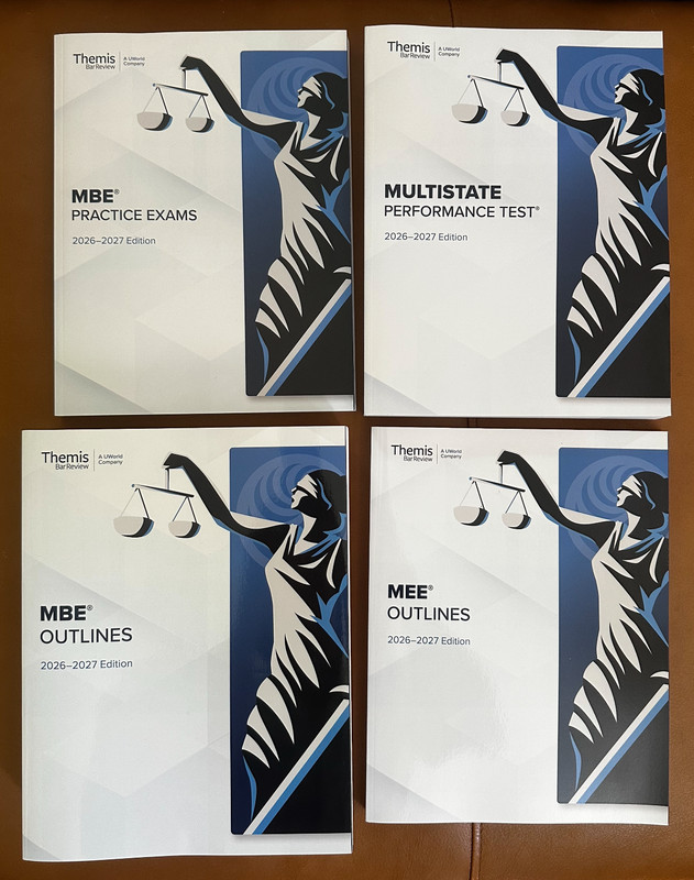 Themis Bar Review 2026-2027 Complete Set – UNUSED NEW – NJ / UBE Bar Exam