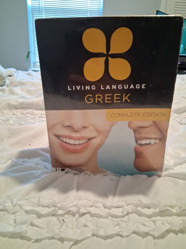 Living Language Greek Complete Edition. EX+ Includes 3 Coursebooks, 9 Audio CDs