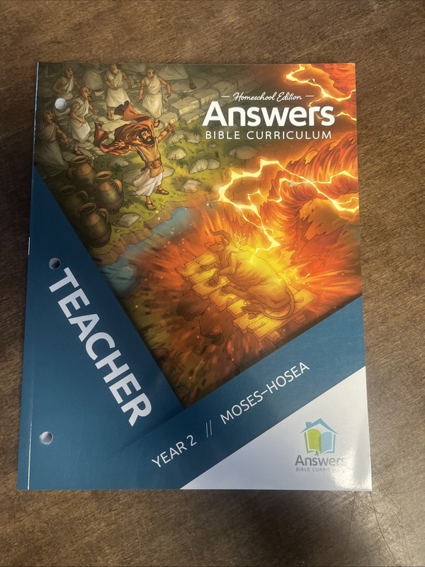 Answers Bible Curriculum Teacher Year 2 Moses – Hosea