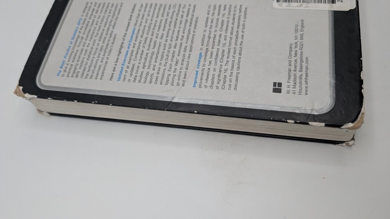 WORN BOOK Basic Practice of Statistics : W/Student CD gallery