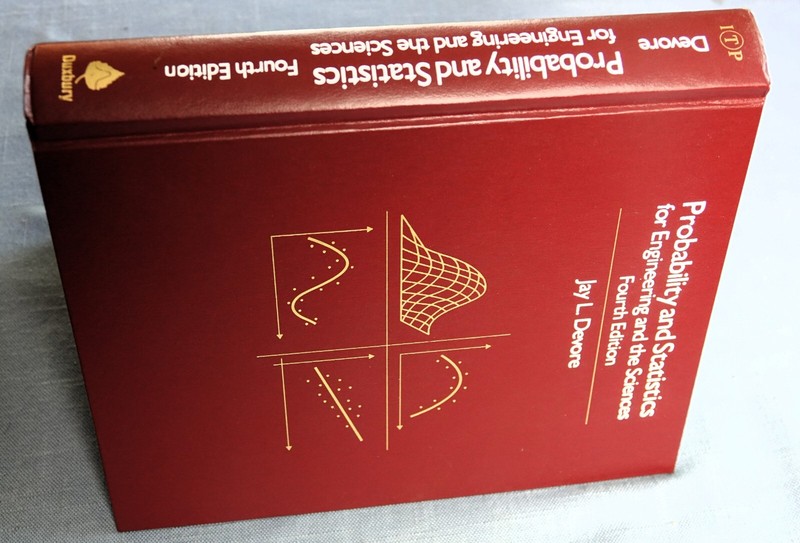 Probability and Statistics for Engineering and Science by Jay L. Devore 1995 hc