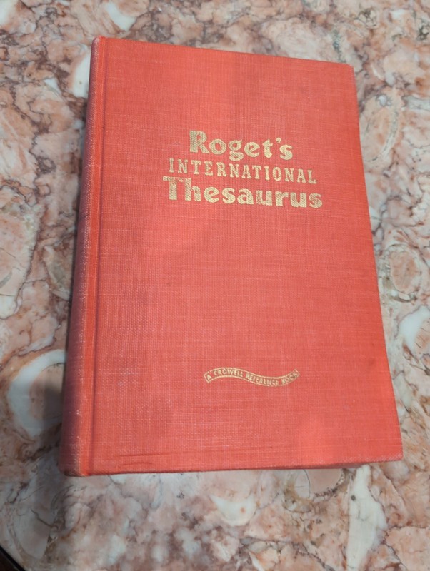 Roget’s International Thesaurus 1957 Thomas Y Crowell Co. HC Vintage