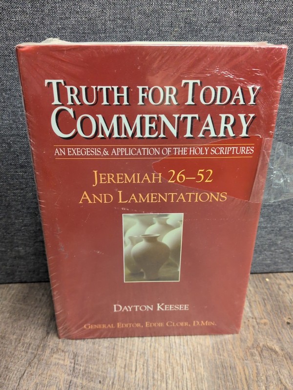 Jeremiah 26-52 and Lamentations by Dayton Keesee (2011, Hardcover)