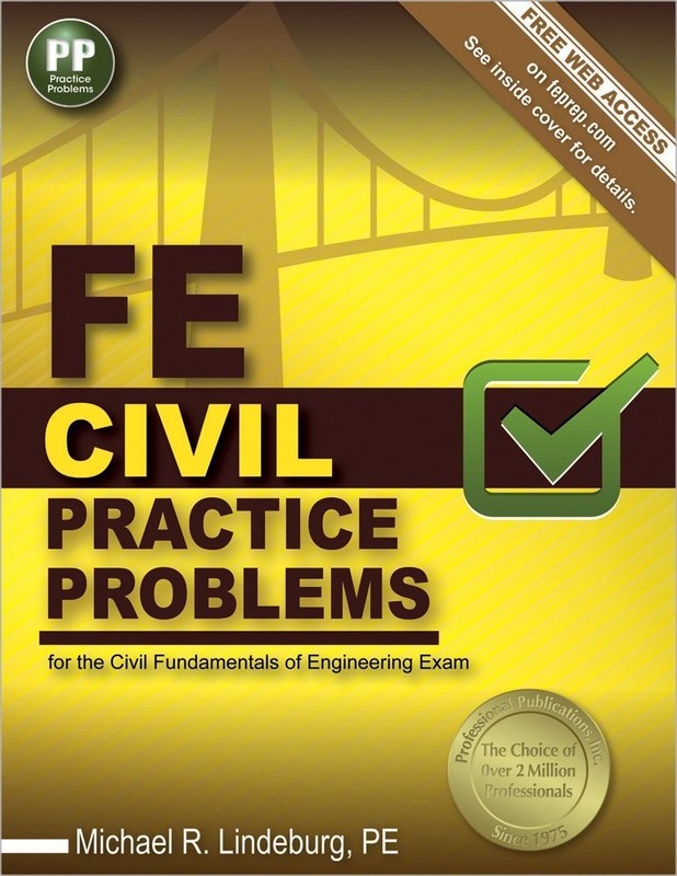 FE Civil Practice Problems PAP/PSC Edition