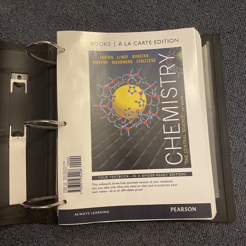 Chemistry : The Central Science, Books a la Carte Edition by H. Eugene H. LeMay