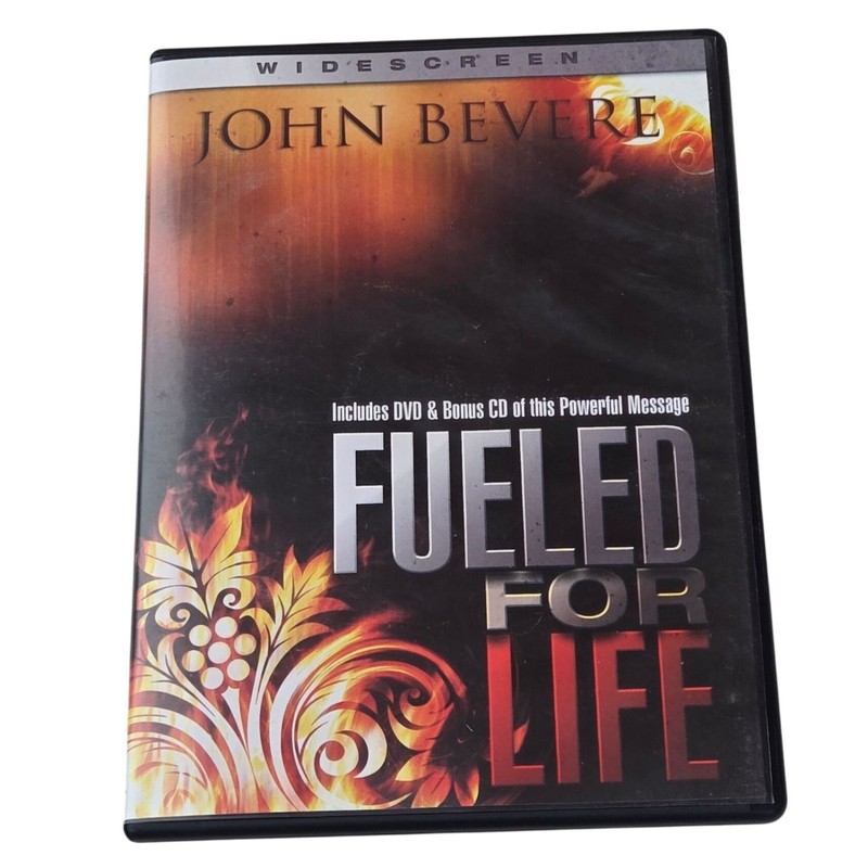 John Bevere Fueled For Life DVD CD Set Widescreen Inspirational Message Bible