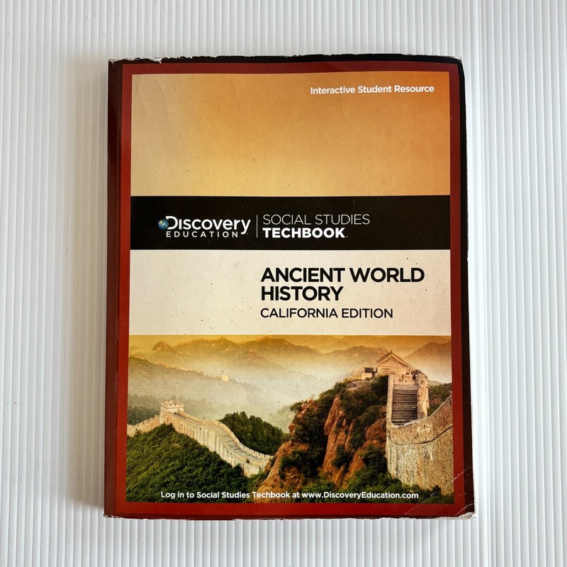 Ancient World History California Edition Social Studies Discovery Education