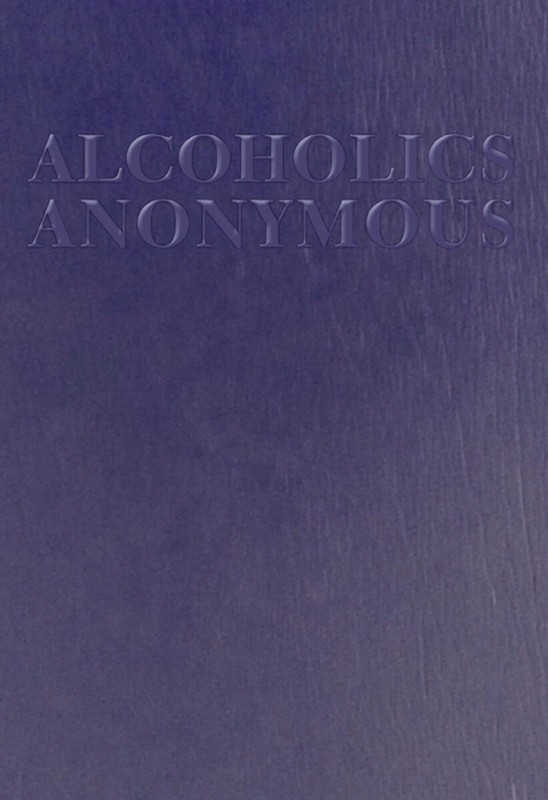 Alcoholics Anonymous Large Print VERY GOOD