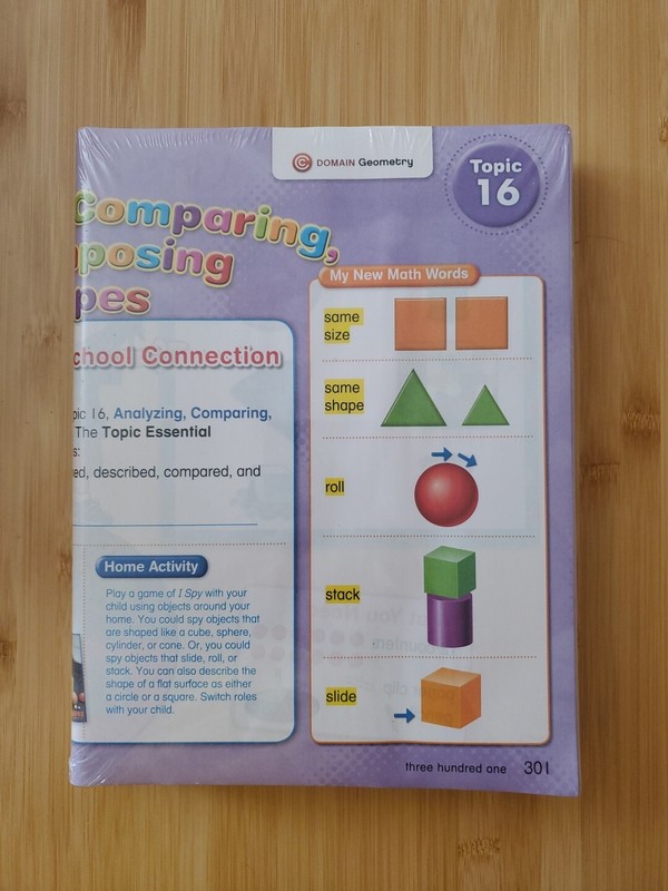 enVisionMath Common Core Domain Geometry Kindergarten Topic 16 Pearson Edu.