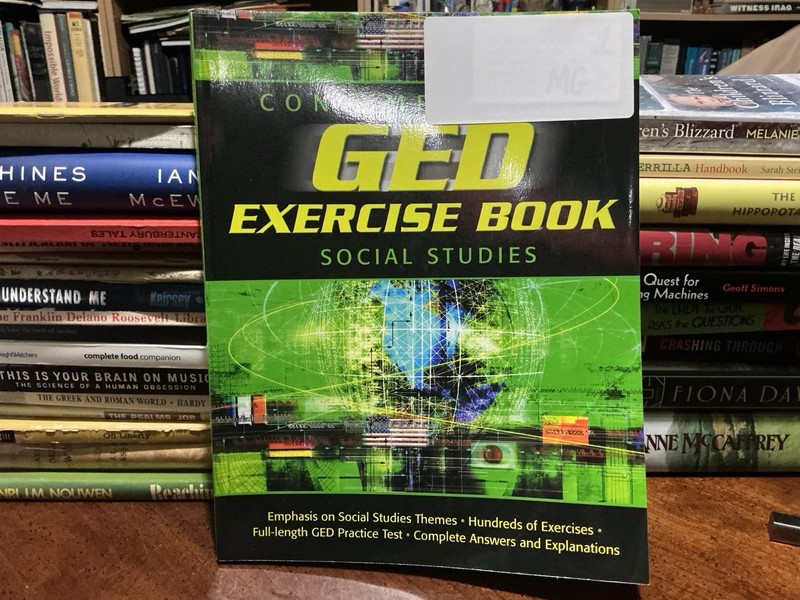 Contemporary’s GED Exercise Book Social Studies By Kenneth Tamarkin 2002 PB VG