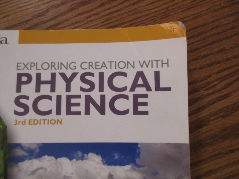 Exploring Creation with Physical Science (3rd ed) Student gallery