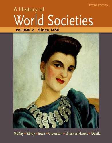A History of World Societies, – Paperback, by McKay John P.; – Acceptable r