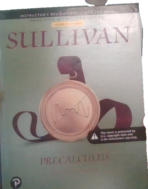 Precalculus 11th Eleventh Edition HC by Michael Sullivan ~ New unopened gallery