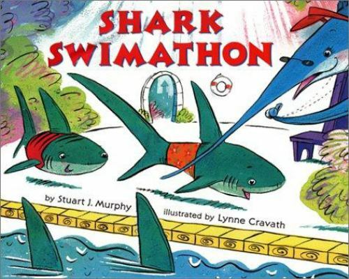 Shark Swimathon: Level 3 : Subtracti- 9780060280314, Stuart J Murphy, library bi