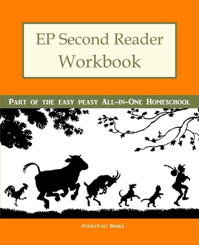 EP Second Reader Workbook: Part of the Easy Peasy All-in-One Homeschool