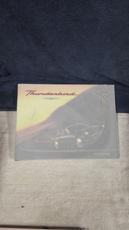 2002 Ford Thunderbird Hardcover Book Michael Lamm