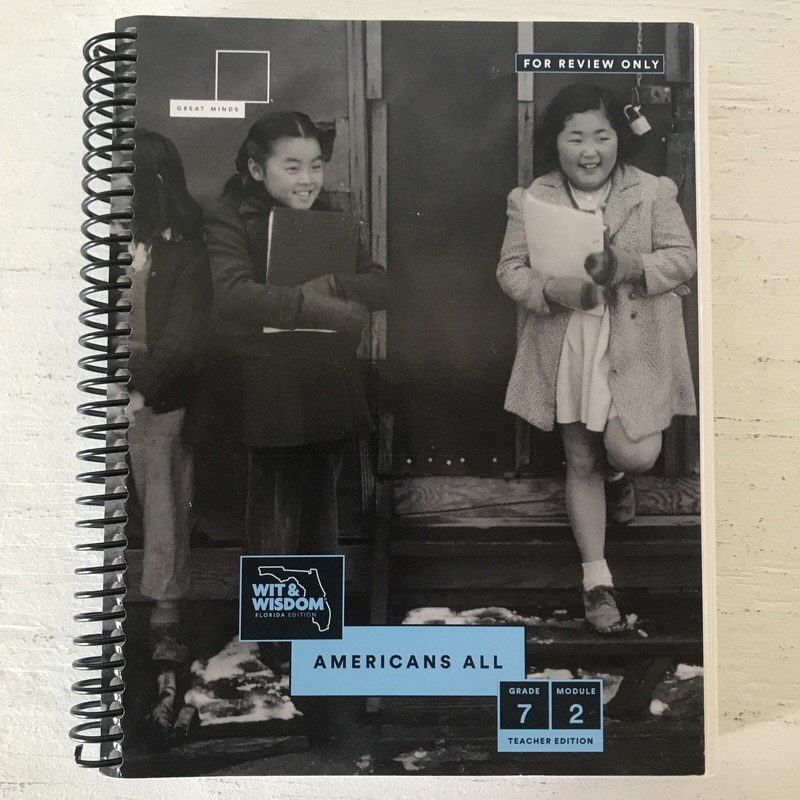 Great Minds Wit & Wisdom FL Teacher Edition Grade 7 Module 2 Review Only Ed