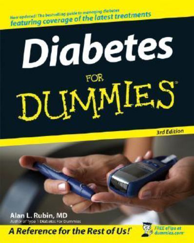 Diabetes For Dummies - paperback, 9780470270868, Alan L Rubin