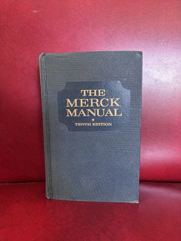 The Merck Manual Diagnosis And Therapy 10th Edition Indexed Tabs Book