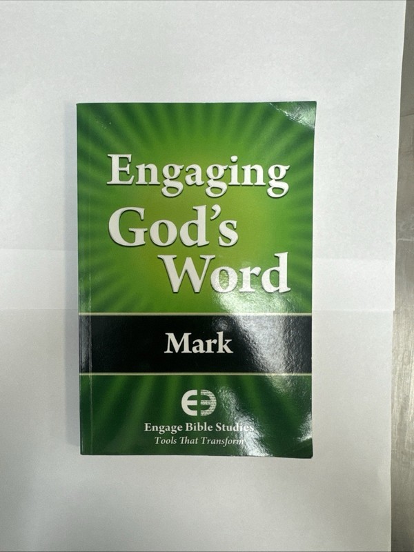 Engaging God’s Word Mark Bible Study Book Community Bible Study Workbook