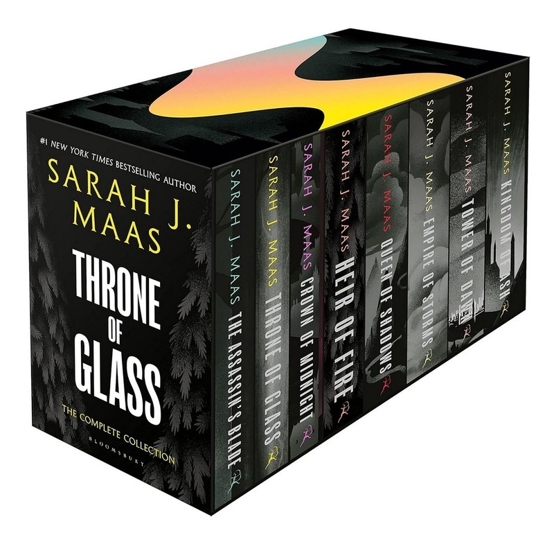 NEW: Throne of Glass Box Set (Set of 8 books) by Sarah J. Maas 9781526650535
