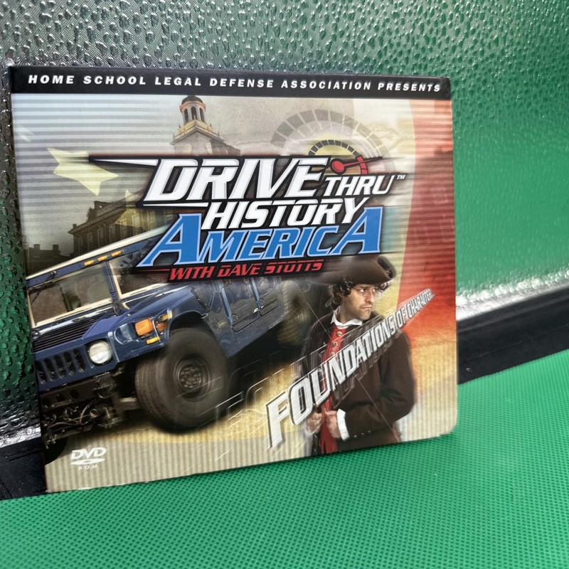 #N70- Drive Thru History America Foundations of Character Book with Dave Stotts