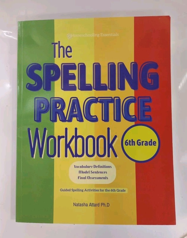 The Spelling Practice Workbook for 6th Grade: Vocabulary Definitions (New)